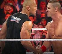 Image result for The Rock Beats John Cena