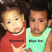 Image result for Blue Ivy and Baby Beyonce