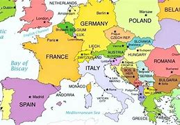 Image result for Map of Europe Amsterdam