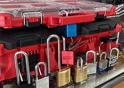 Image result for Milwaukee Tool Box Lock