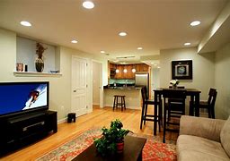 Image result for Small Basement TV Room