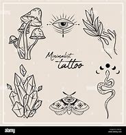 Image result for Minimal Tattoo Stickers