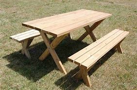 Image result for Simple Picnic Table