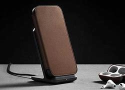 Image result for Folio iPhone 13 Leather Case with CC Holder Wrislet Style