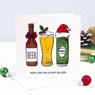 Image result for Beer Christmas Card