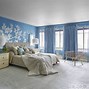 Image result for Dark Muted Blue Room Aesthetic