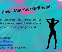 Image result for Samy Kamkar Personal Life Girlfriend