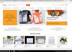 Image result for Etsy Home Page