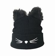Image result for Fluffy Cat Ears Hat