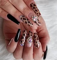 Image result for Neon Colors for Nails with Cheetah Print