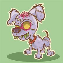 Image result for Cool Zombie Dog Drawings