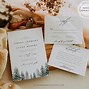 Image result for Faire Part Mariage Hiver