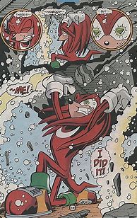 Image result for Archie Sonic and Knuckles Clash