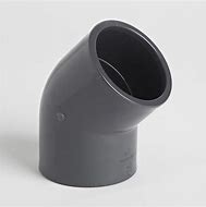 Image result for 1/2" PVC 45-Degree Elbow