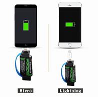Image result for Portable Mobile Phone Charger Magnetic Micro USB Emergency Charger Two