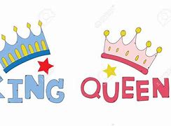 Image result for King and Queen Crown Cartoon