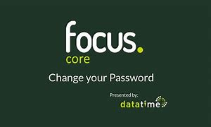 Image result for Focus 6 PasswordForgot