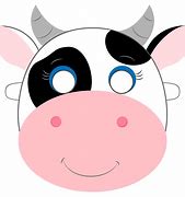 Image result for Farm Animal Masks Templates