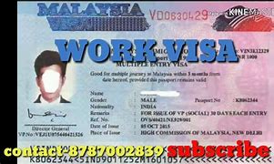 Image result for Malaysia Work Visa
