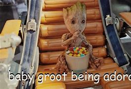 Image result for Baby Groot Being Adorable