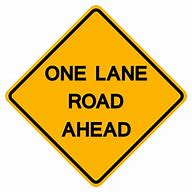 Image result for Ahead Only Road Sign