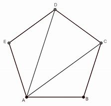 Image result for How Many Triangles in Pentagon