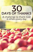 Image result for 30 Days to Be Thankful