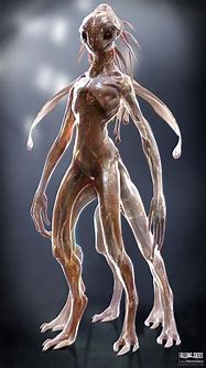 Image result for Four Eyed Humanoid Woman Art