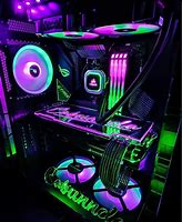 Image result for Purple RGB Gaming PC