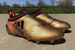 Image result for Purple and Gold Soccer Cleats
