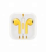 Image result for iPhone 5 Headphones Yellow Earphones