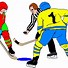 Image result for Cartoon Hockey Player Logo
