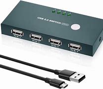 Image result for 4 in 2 Out USB Switch