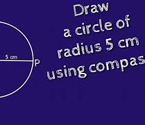 Image result for Radius 5Cm