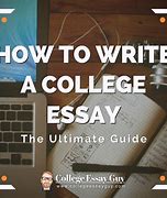 Image result for How to Start a College Essay