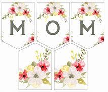 Image result for Happy Mother's Day Banner Printable