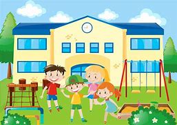 Image result for Playground in School Clip Art