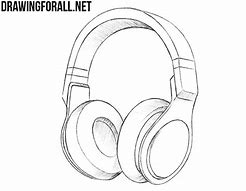 Image result for Headphones Apple Drawing