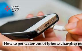 Image result for iPhone Charging Port Got Wet
