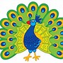 Image result for Peacock Face Clip Art