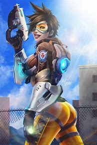 Image result for Tracer Game Character