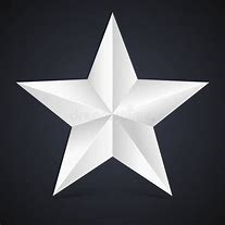 Image result for White 5 Point Star