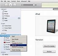 Image result for iTunes iPod Backup