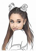 Image result for Ariana Grande Coloring Pages