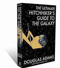 Image result for Hitchhiker Guide to the Galaxy Book Picture From Movie
