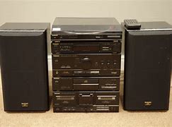 Image result for Technics Stereo System with Turntable