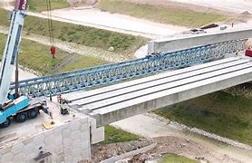 Image result for Launching Girder for Bridges