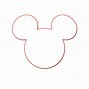 Image result for Mickey Mouse Head Template