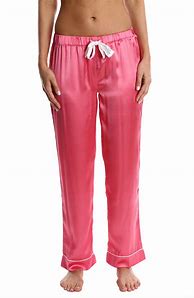 Image result for Women's Satin Pajama Pants