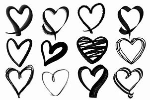 Image result for Scribble Heart Clip Art